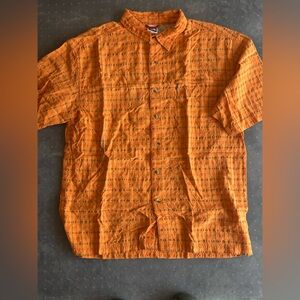The North Face Orange Lightweight Shirt Jacket